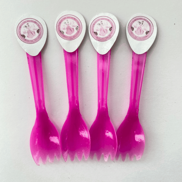 CUBIERTO X12 SEÑORITA FUCSIA