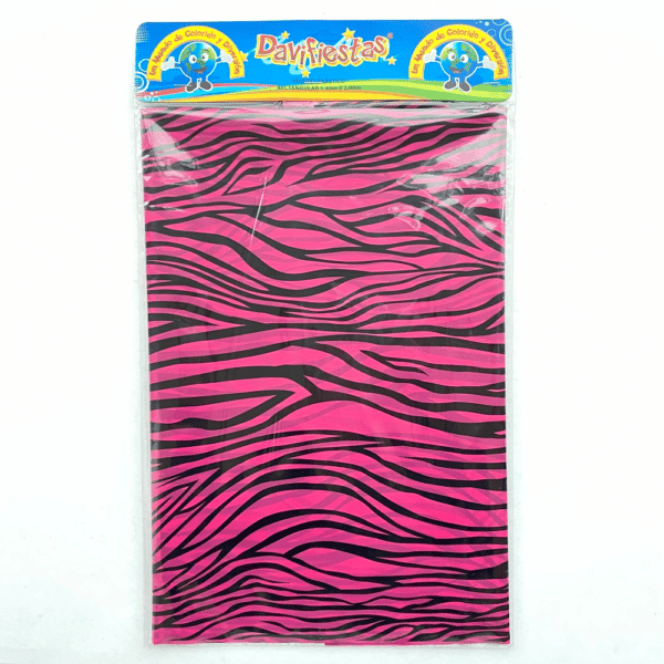MANTEL CEBRA FUCSIA