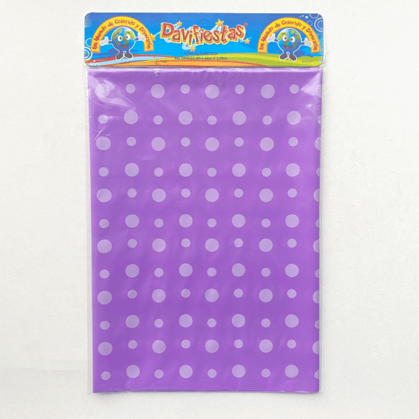 MANTEL POLKA LILA