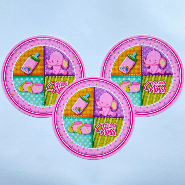 PLATO ELEFANTE ROSADO