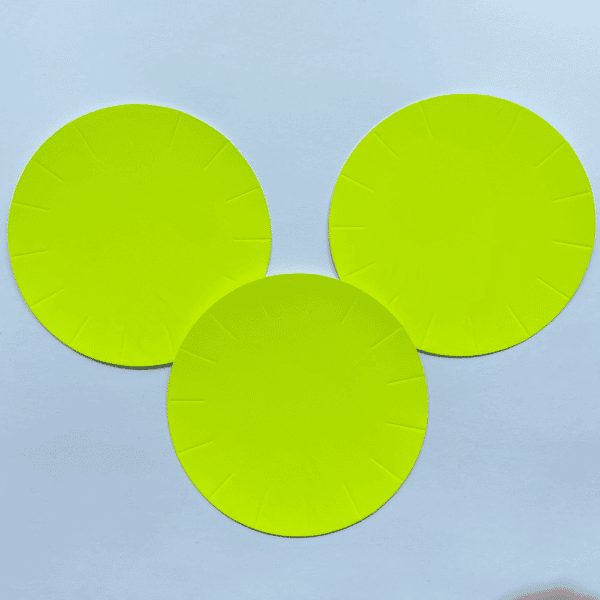 PLATO NEON AMARILLO