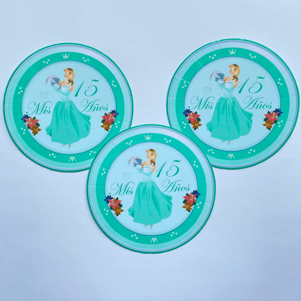 PLATO SEÑORITA VERDE