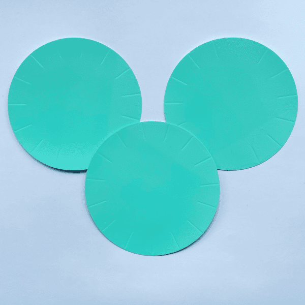 PLATO UNICOLOR VERDE PASTEL