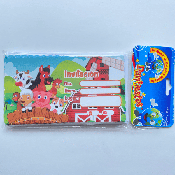TARJETA LISA X12 GRANJA