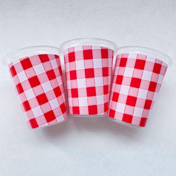 VASO PICNIC ROJO
