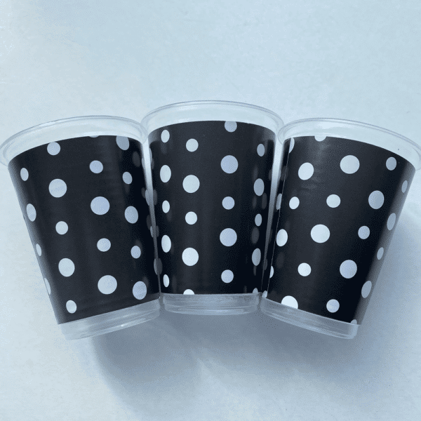 VASO POLKA NEGRO