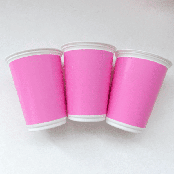 VASO UNICOLOR ROSADO PASTEL